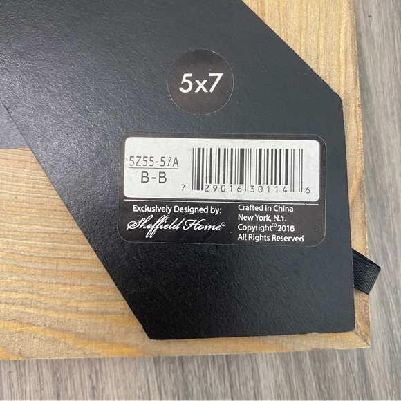 New Nautical Rustic “Out To Sea” Wood Photo Frame with stand holds 5x7 photo - Picture 7 of 7